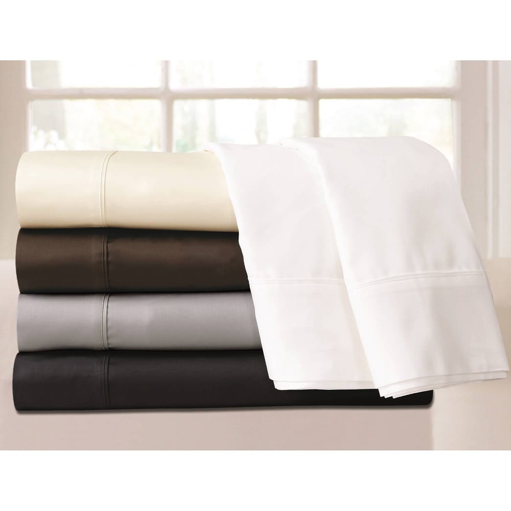 Egyptian Cotton 600 TC Extra Deep Pocket 6-piece Bed Sheet Set