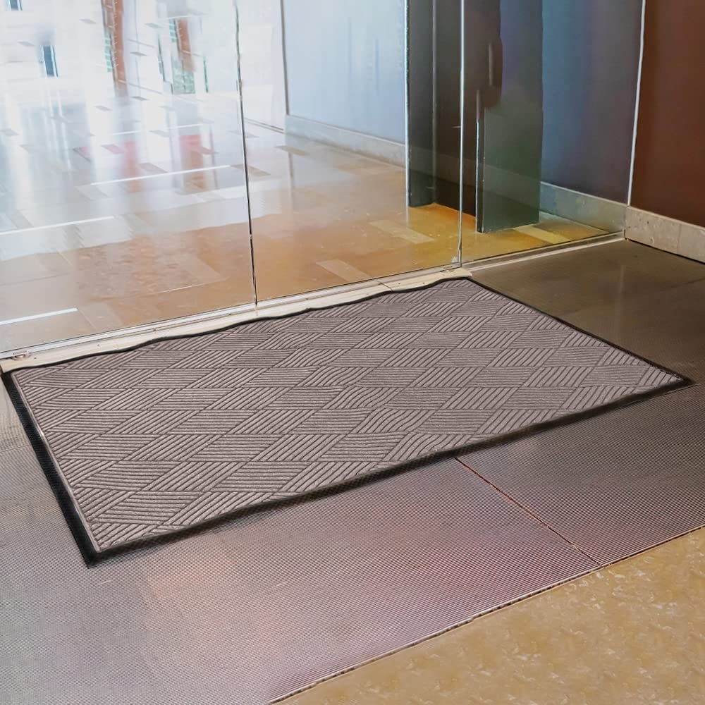 Tapis d'entrée Envelor pour intérieur et extérieur, profil bas, usage commercial.