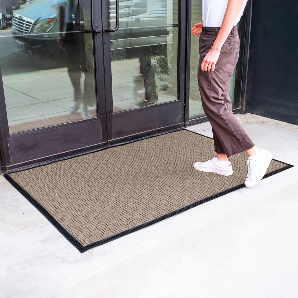 Tapis d'entrée Envelor pour intérieur et extérieur, profil bas, usage commercial.