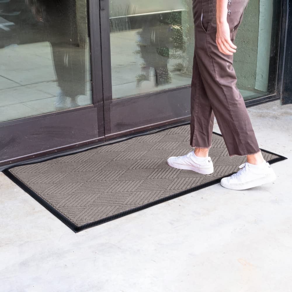 Tapis d'entrée Envelor pour intérieur et extérieur, profil bas, usage commercial.
