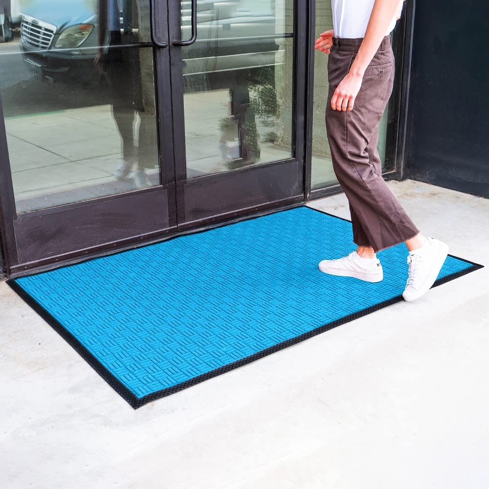 Tapis d'entrée Envelor pour intérieur et extérieur, profil bas, usage commercial.