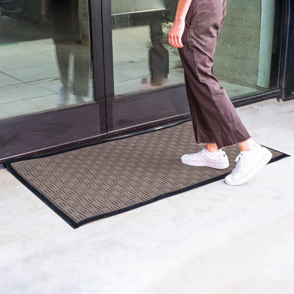 Tapis d'entrée Envelor pour intérieur et extérieur, profil bas, usage commercial.