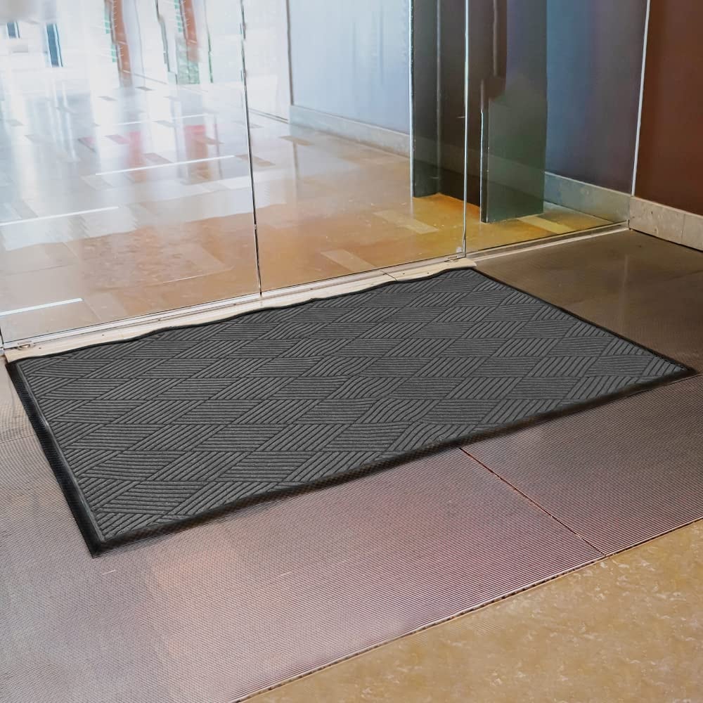 Tapis d'entrée Envelor pour intérieur et extérieur, profil bas, usage commercial.