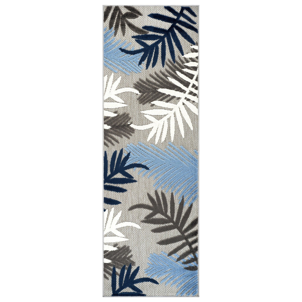 Tapis d'intérieur/extérieur Evora Palm Frond