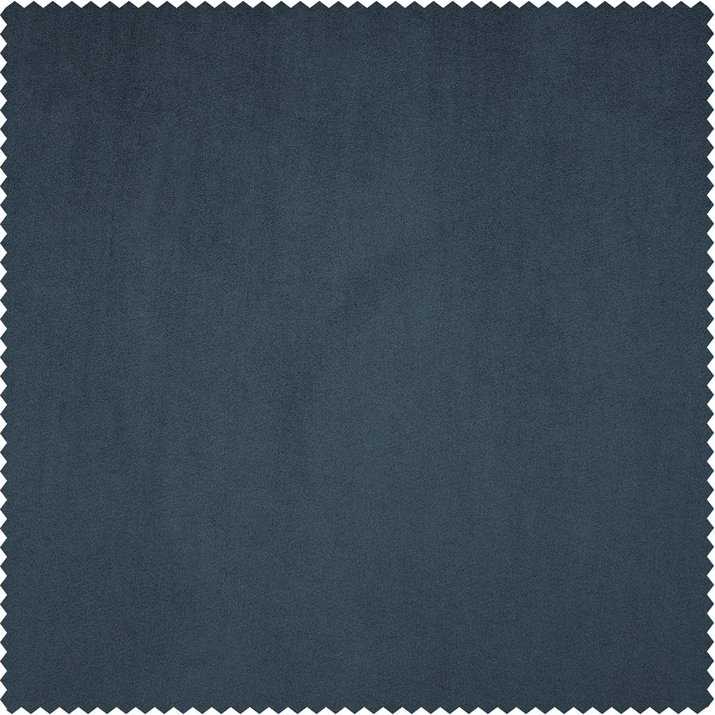 Exclusive Fabrics Heritage Plush Velvet Room Darkening Curtains (1 Panel) Luxury Velvet Curtains for Bedroom & Living Room.