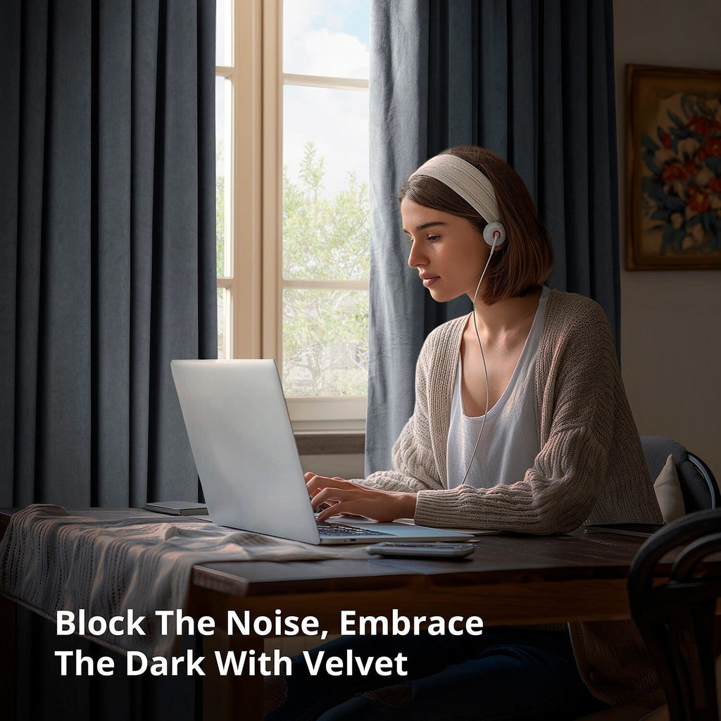 Exclusive Fabrics Signature Blackout Velvet Curtain (1 Panel)