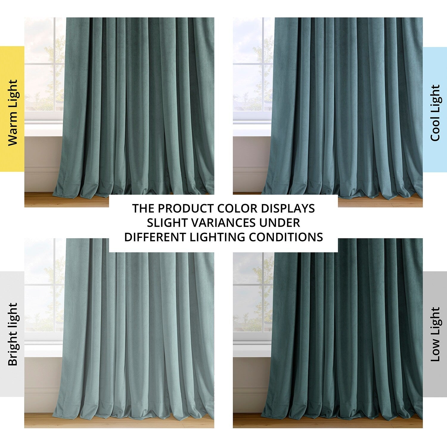 Exclusive Fabrics Signature Blackout Velvet Curtain (1 Panel)