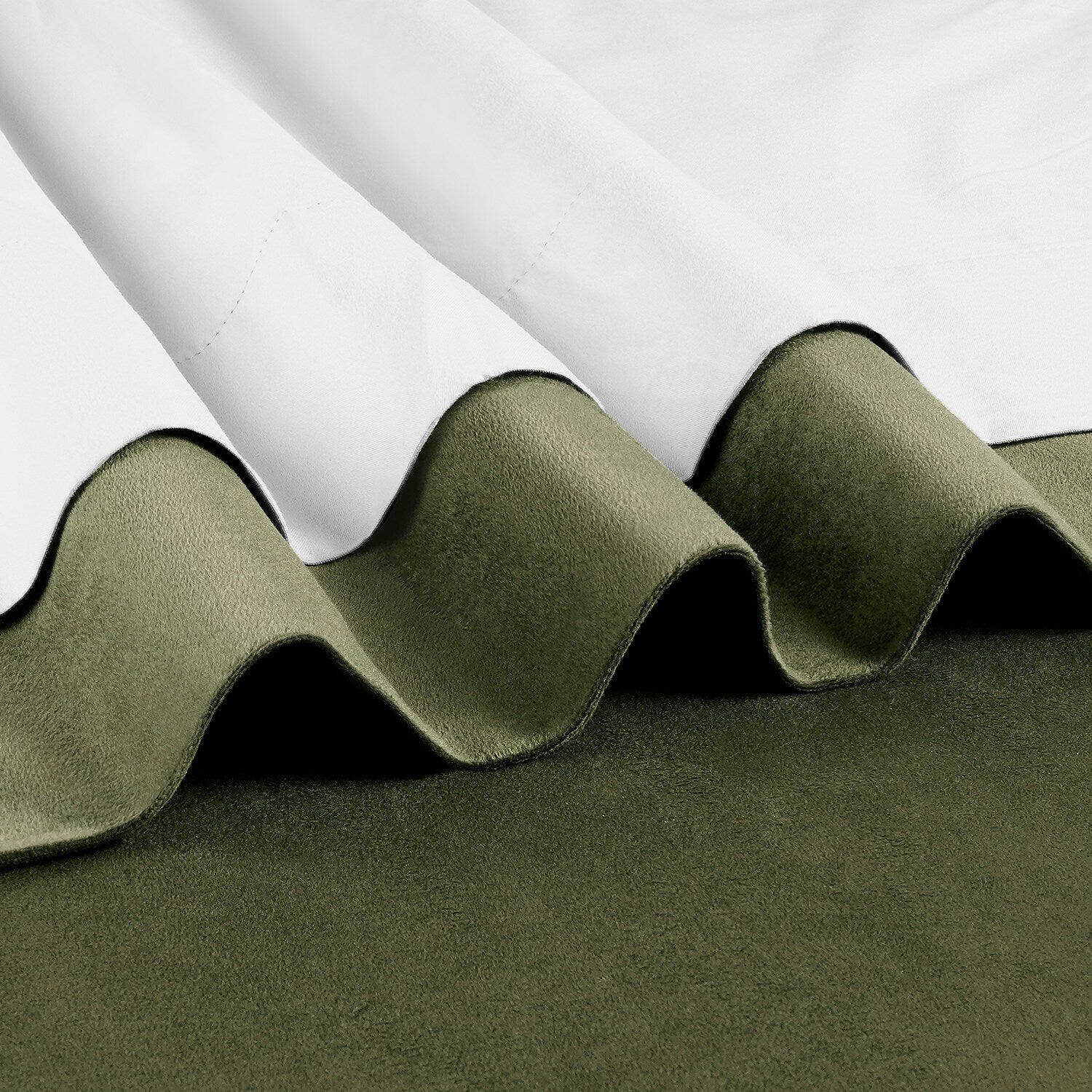 Exclusive Fabrics Signature Extra Wide Blackout Velvet Curtains (1 Panel) - Luxurious Blackout Drapes