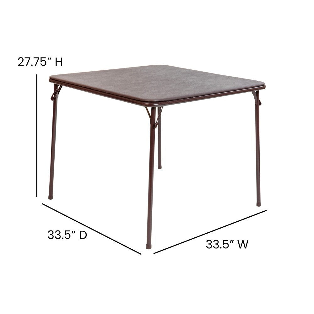 Foldable Vinyl Card Table