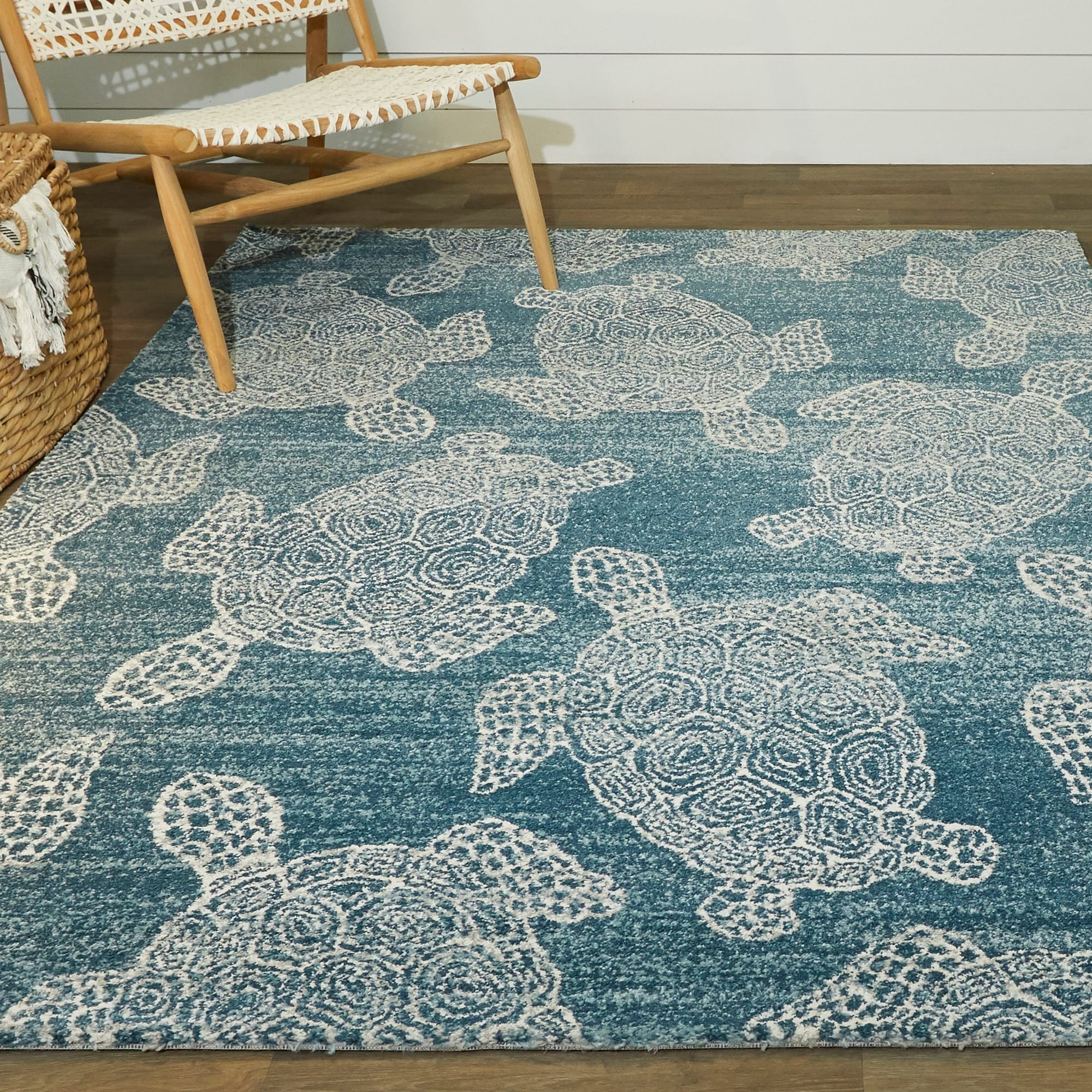 Tapis Folse Coastal Turtle