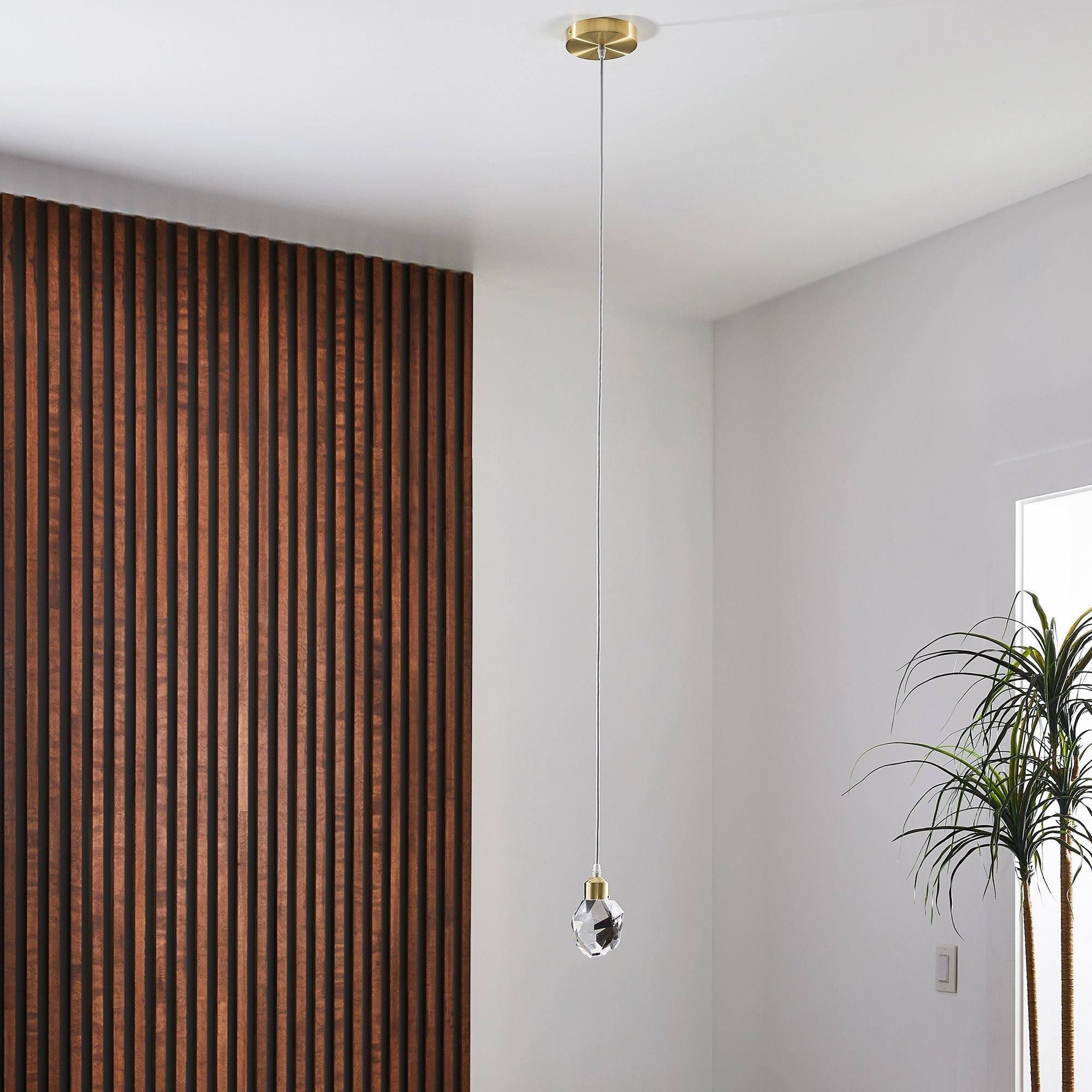 Galway Crystal Rock LED Pendant / Chandelier by iNSPIRE Q Bold