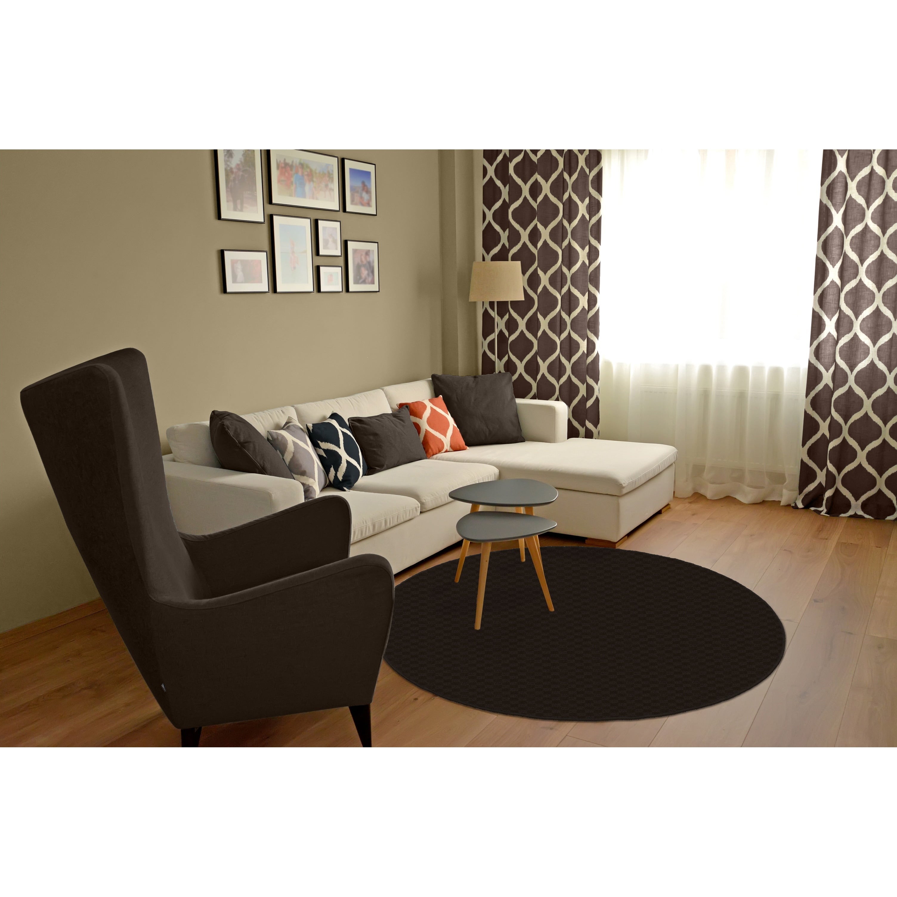 Tapis d'intérieur uni Garland Carpet Medallion