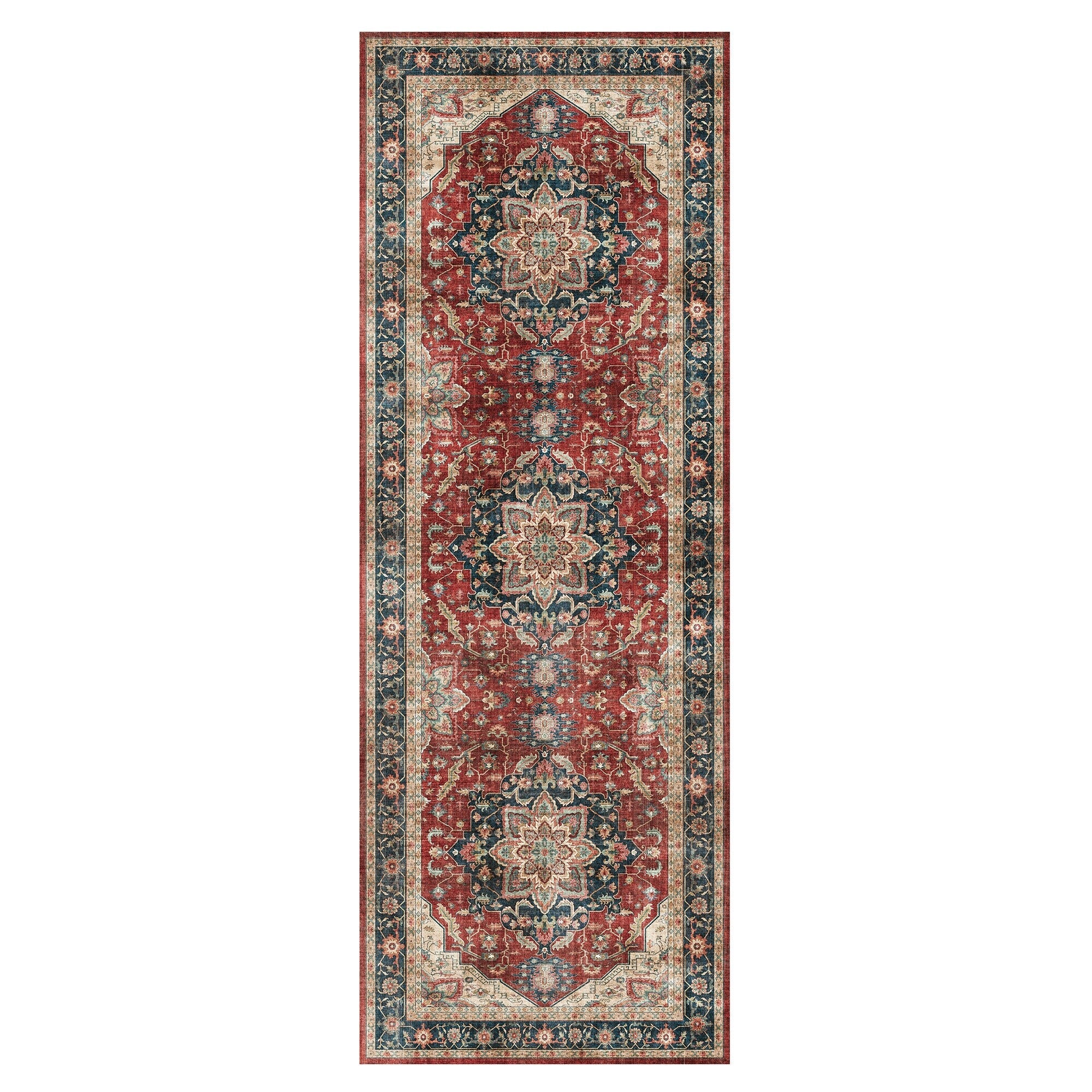 Collection de tapis Gertmenian Crystal Print, lavables, imprimés numériquement, à poils plats, en polyester antidérapant