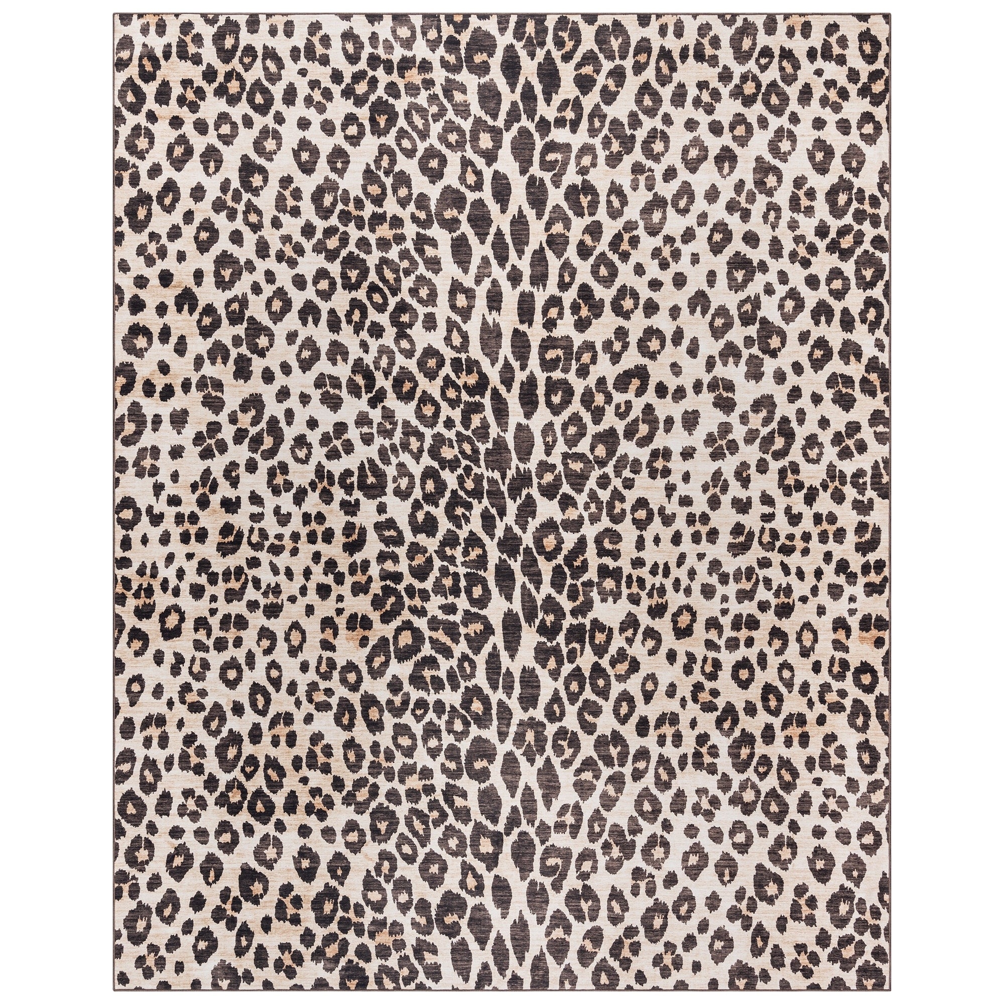 Collection de tapis Gertmenian Crystal Print, lavables, imprimés numériquement, à poils plats, en polyester antidérapant