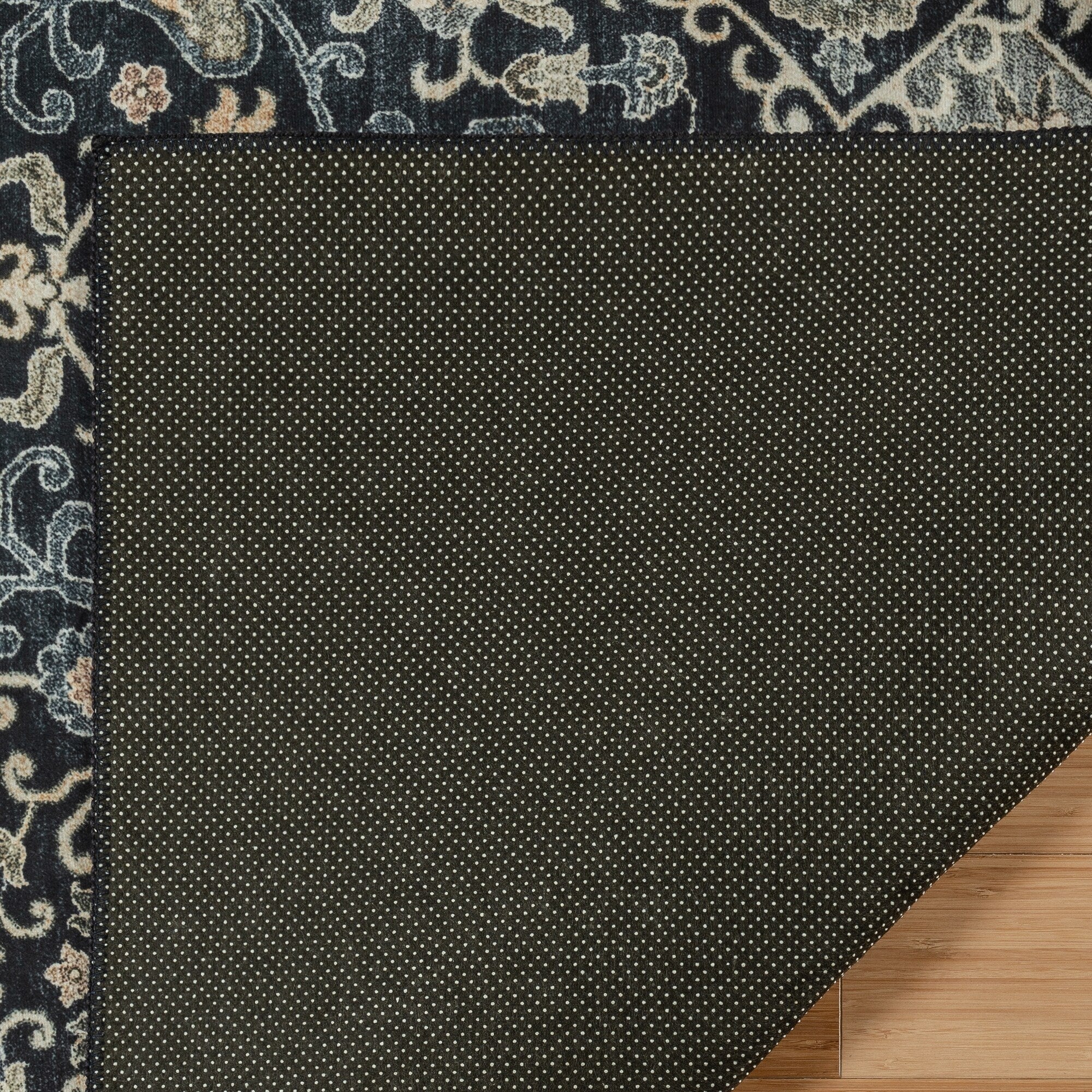 Collection de tapis Gertmenian Crystal Print, lavables, imprimés numériquement, à poils plats, en polyester antidérapant