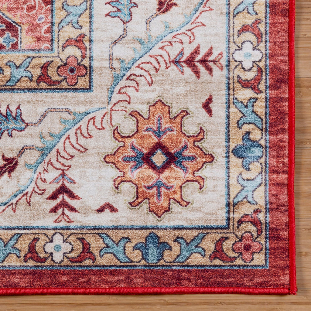 Collection de tapis Gertmenian Crystal Print, lavables, imprimés numériquement, à poils plats, en polyester antidérapant