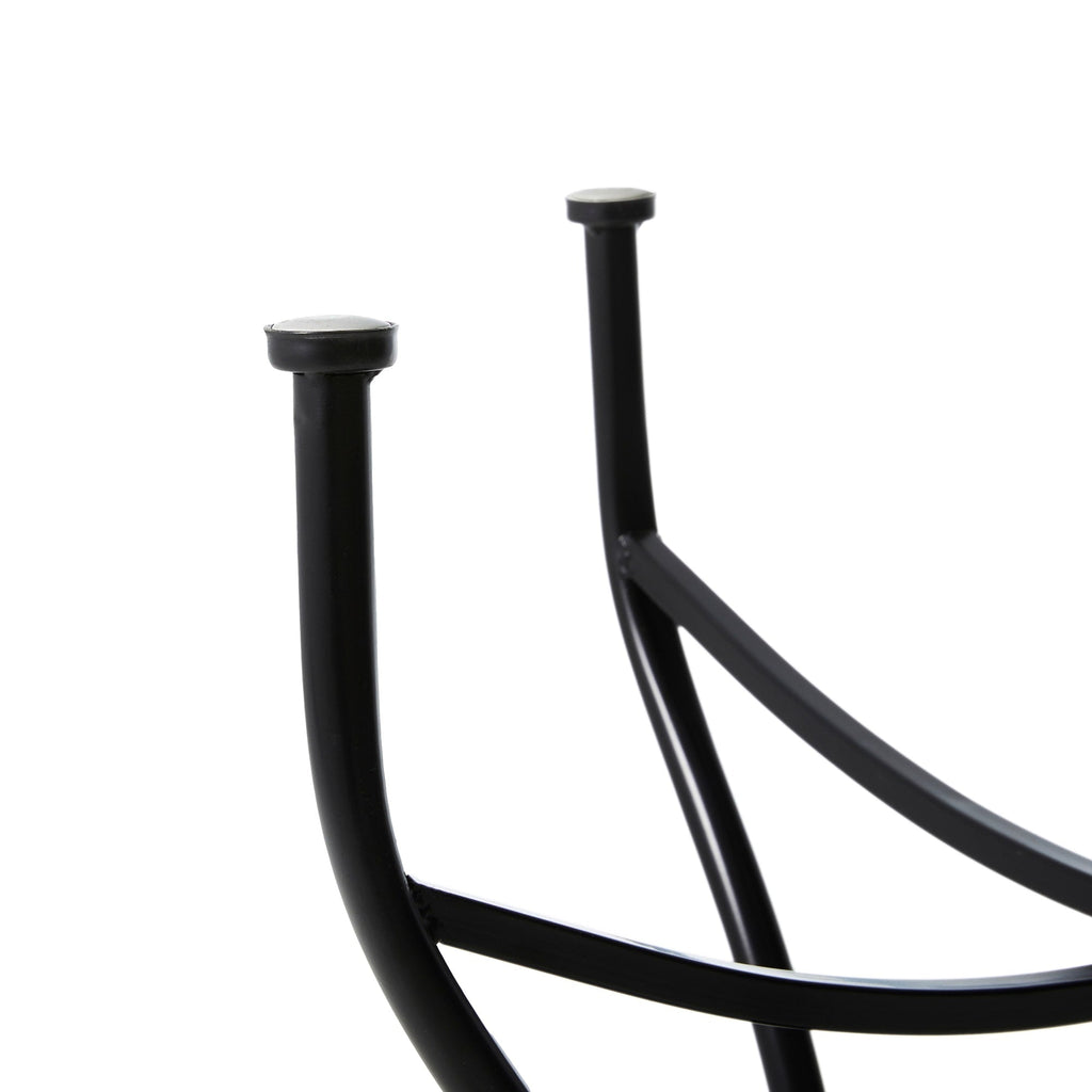 Glitzhome Outdoor Metal Folding Bistro Set 3PCS Patio Table Chairs