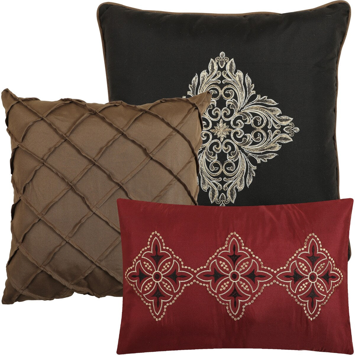 Nanshing Jensen 7 Piece Jacquard Geometric Comforter Set