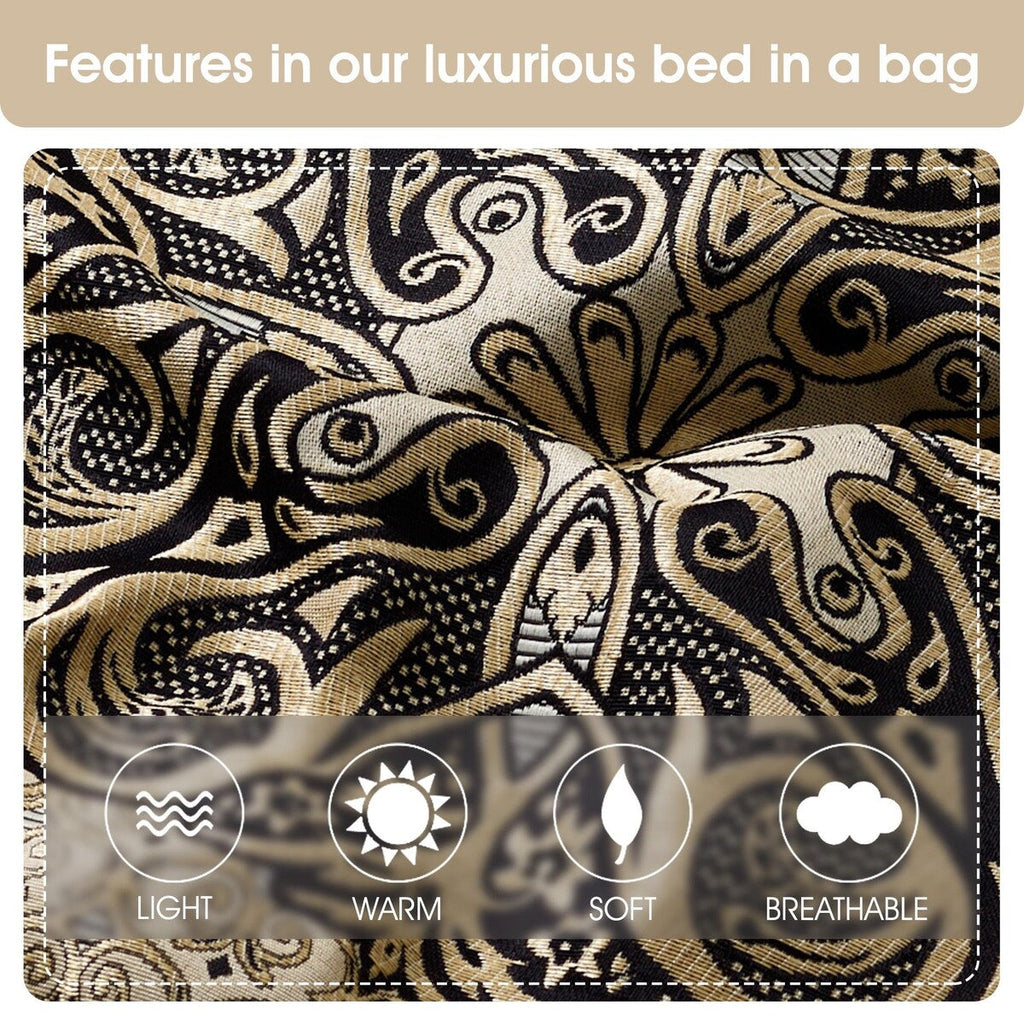 Nanshing Prince 7 Piece Elegant Medallion Comforter Set