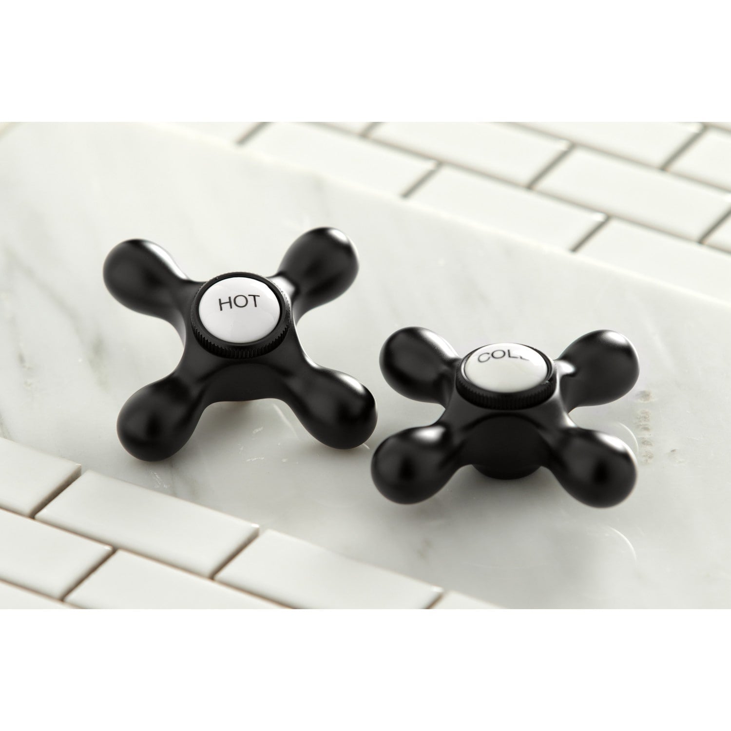 Robinet de cuisine Heritage Bridge avec douchette en laiton