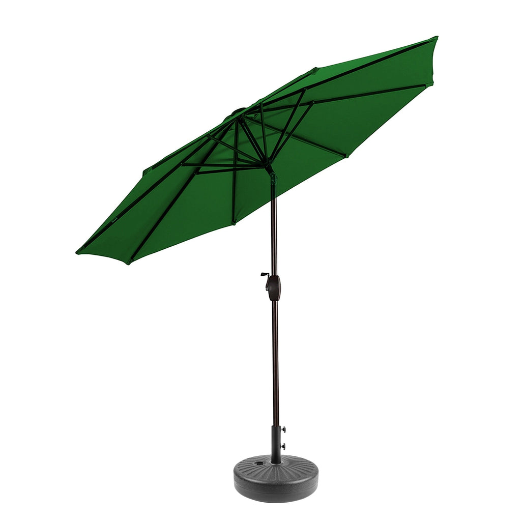 Parasol de patio Holme de 9 pieds et support de base