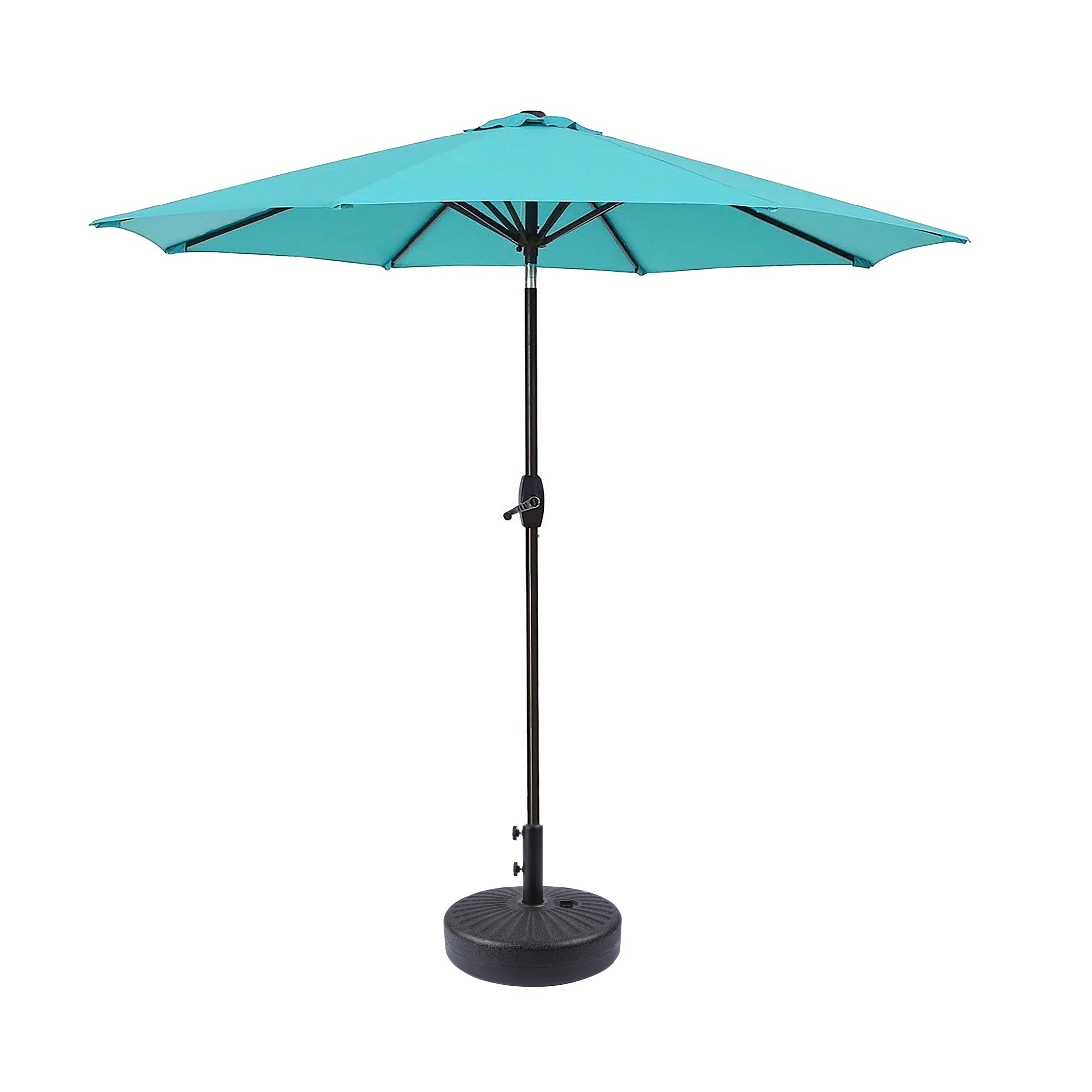 Parasol de patio Holme de 9 pieds et support de base