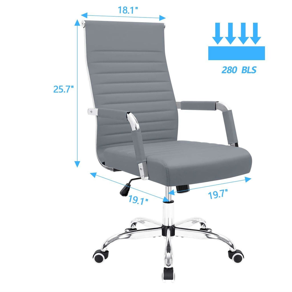 Homall Ribbed Office Chair Computer Desk Chair