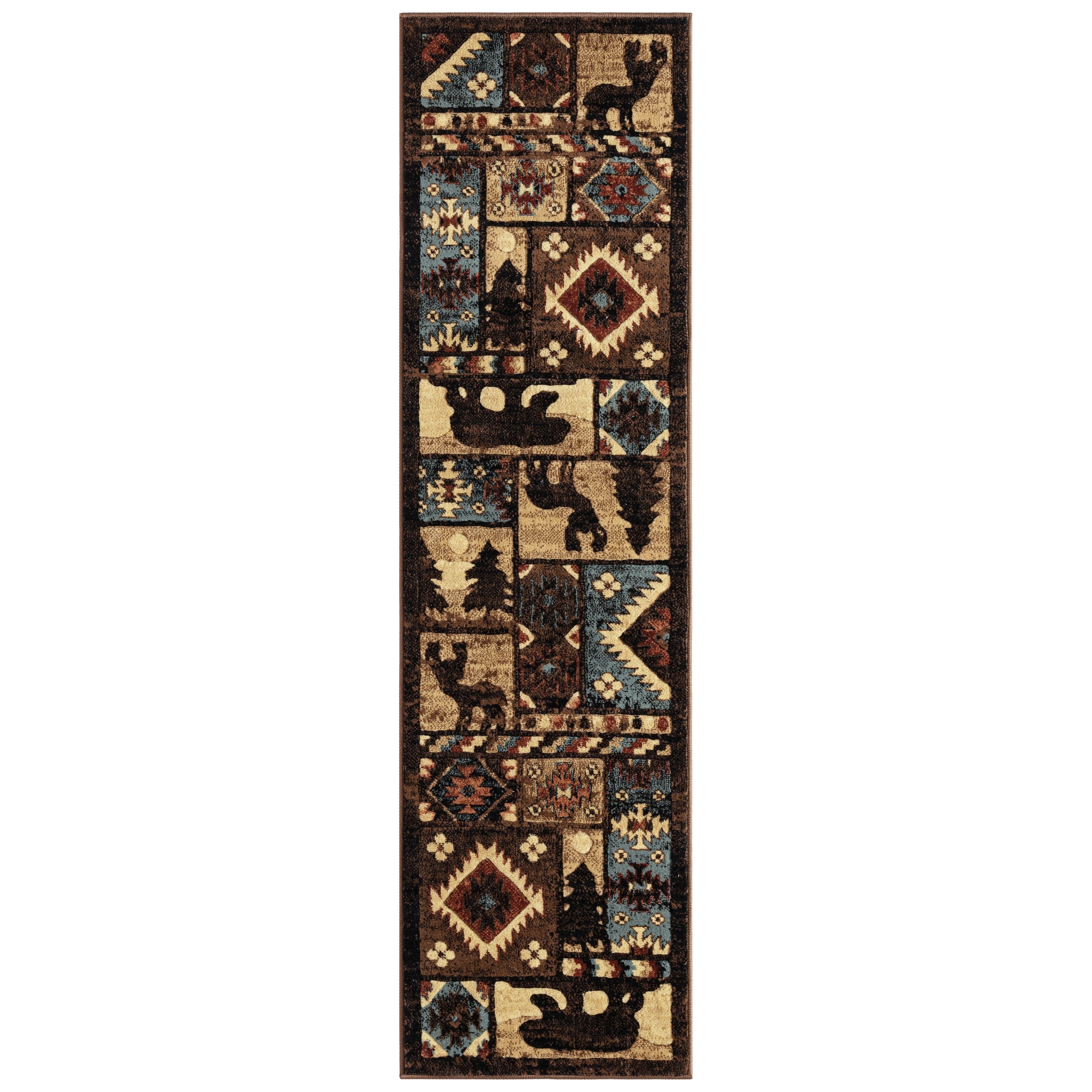 Tapis rustique Home Dynamix Buffalo Bear