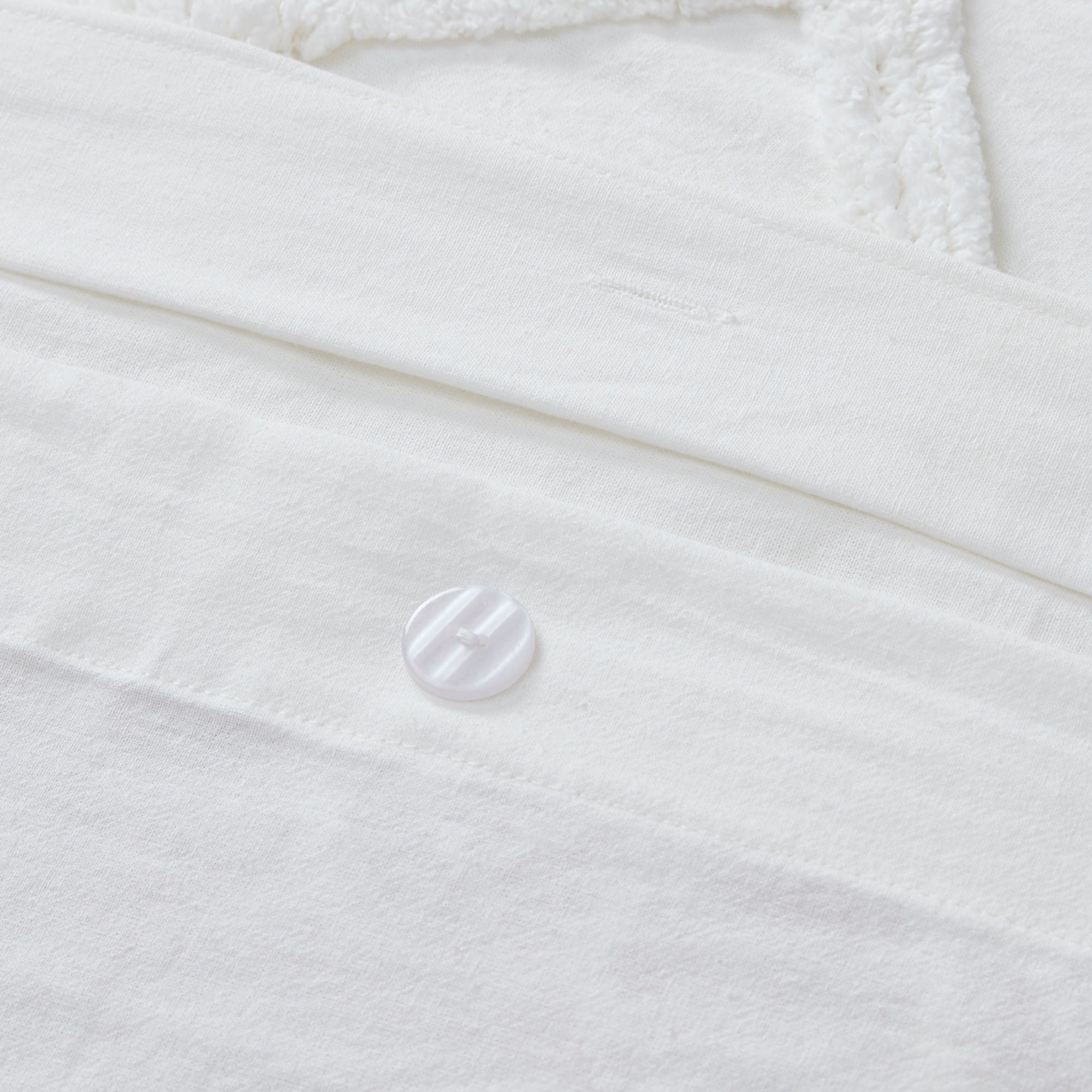 INK+IVY Mila 3 Piece Cotton Duvet Cover Set with Chenille Tufting