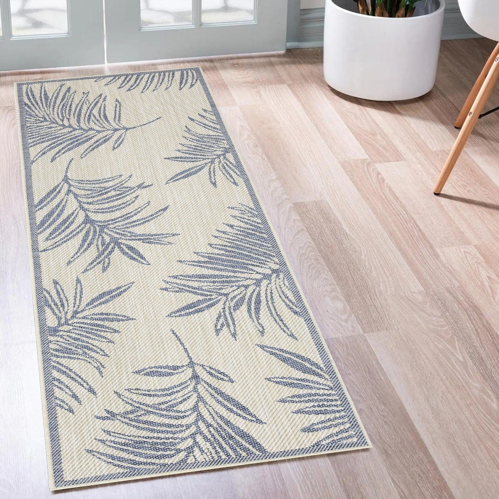 Tapis d'intérieur/extérieur / Passe-plat / Paillasson - Lavable en machine, résistant aux intempéries et aux UV - Imperméable - Liana