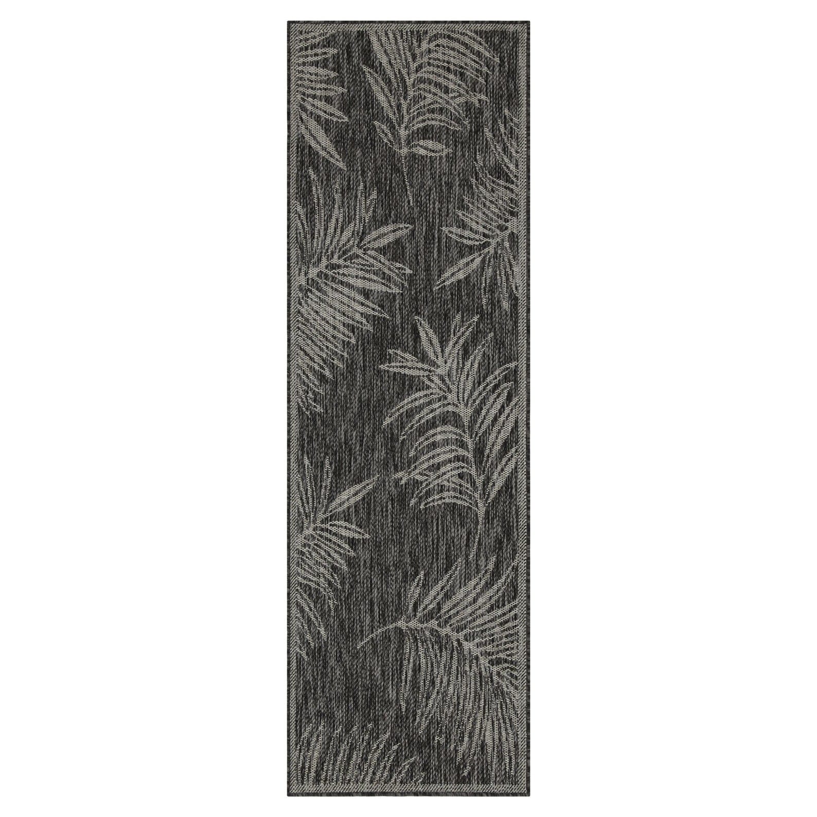 Tapis d'intérieur/extérieur / Passe-plat / Paillasson - Lavable en machine, résistant aux intempéries et aux UV - Imperméable - Liana