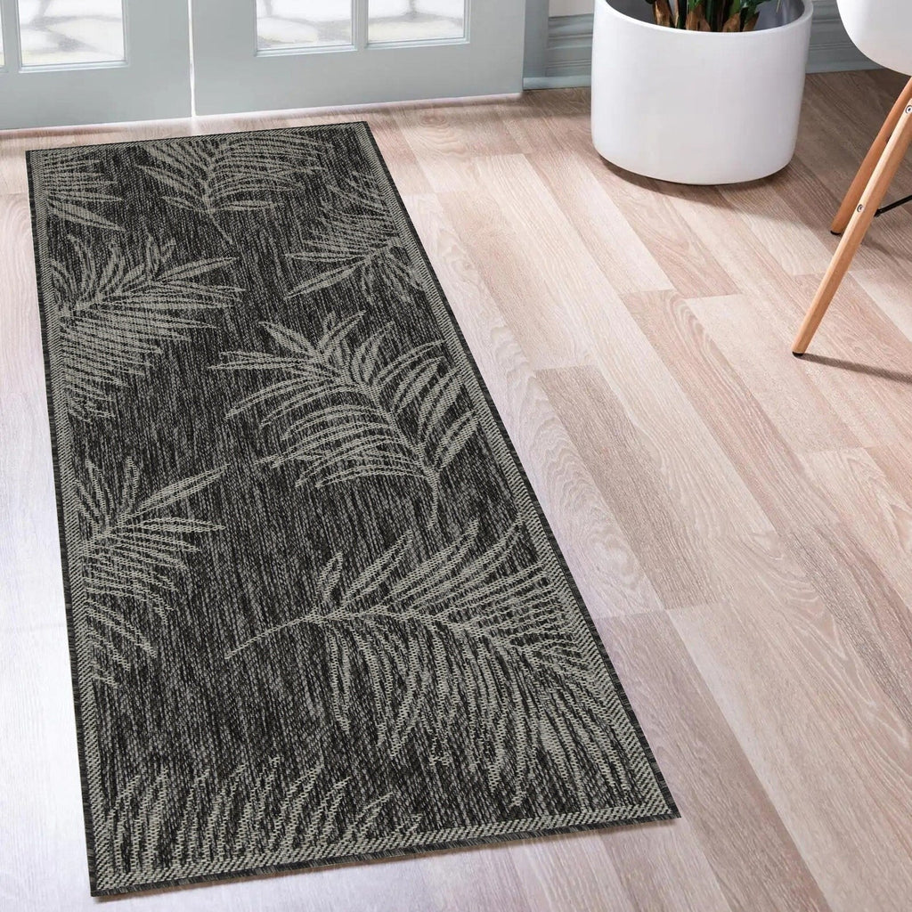 Tapis d'intérieur/extérieur / Passe-plat / Paillasson - Lavable en machine, résistant aux intempéries et aux UV - Imperméable - Liana