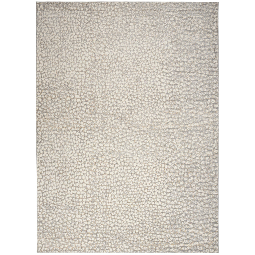 Tapis moderne abstrait en galets Nourison Joli