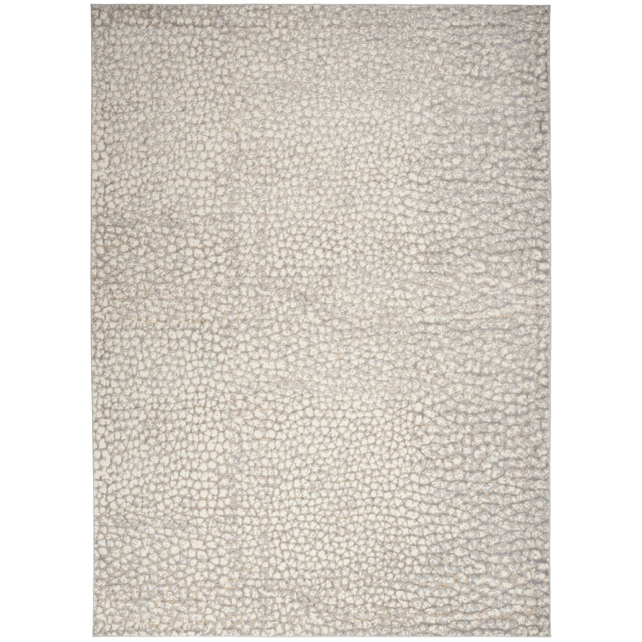 Tapis moderne abstrait en galets Nourison Joli