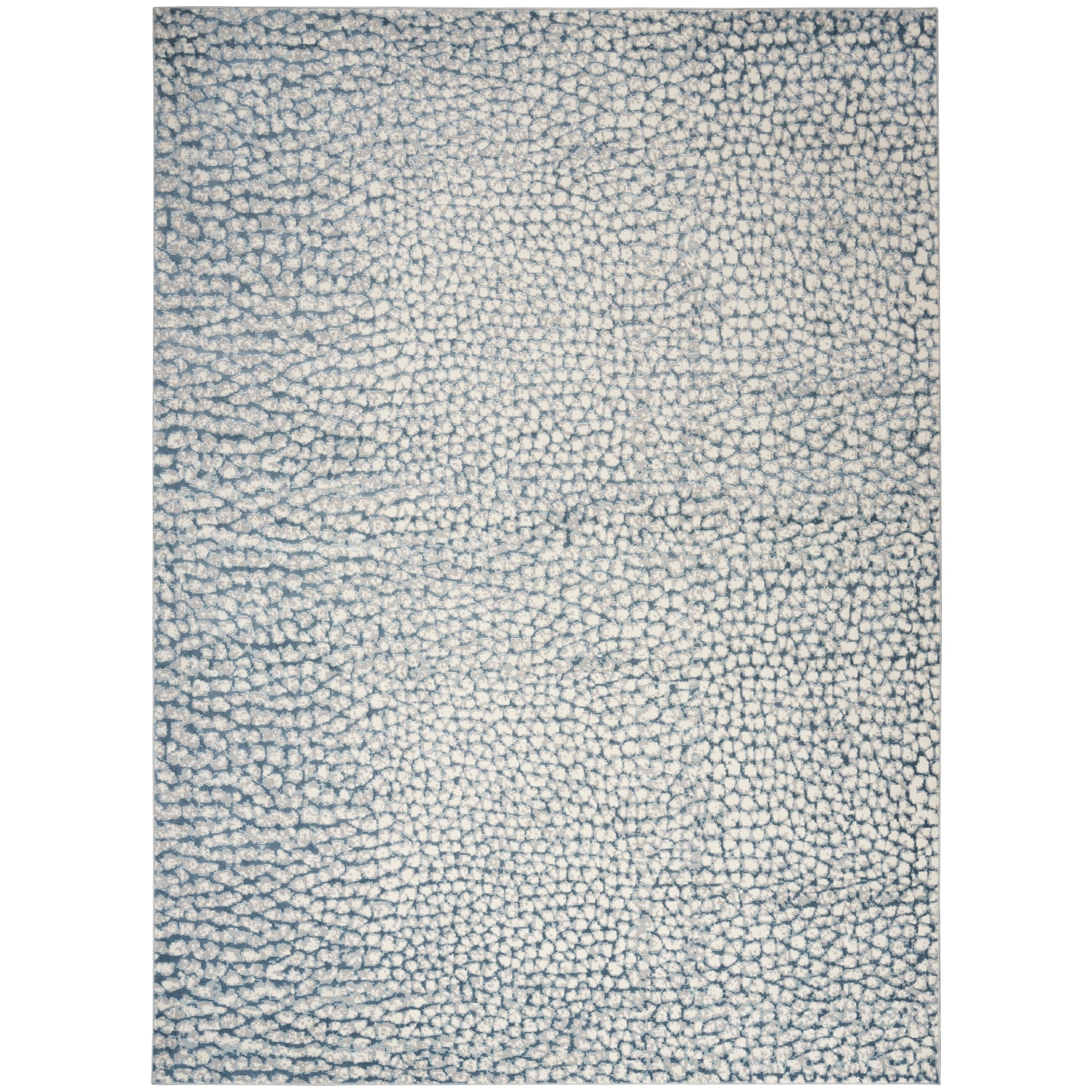 Tapis moderne abstrait en galets Nourison Joli