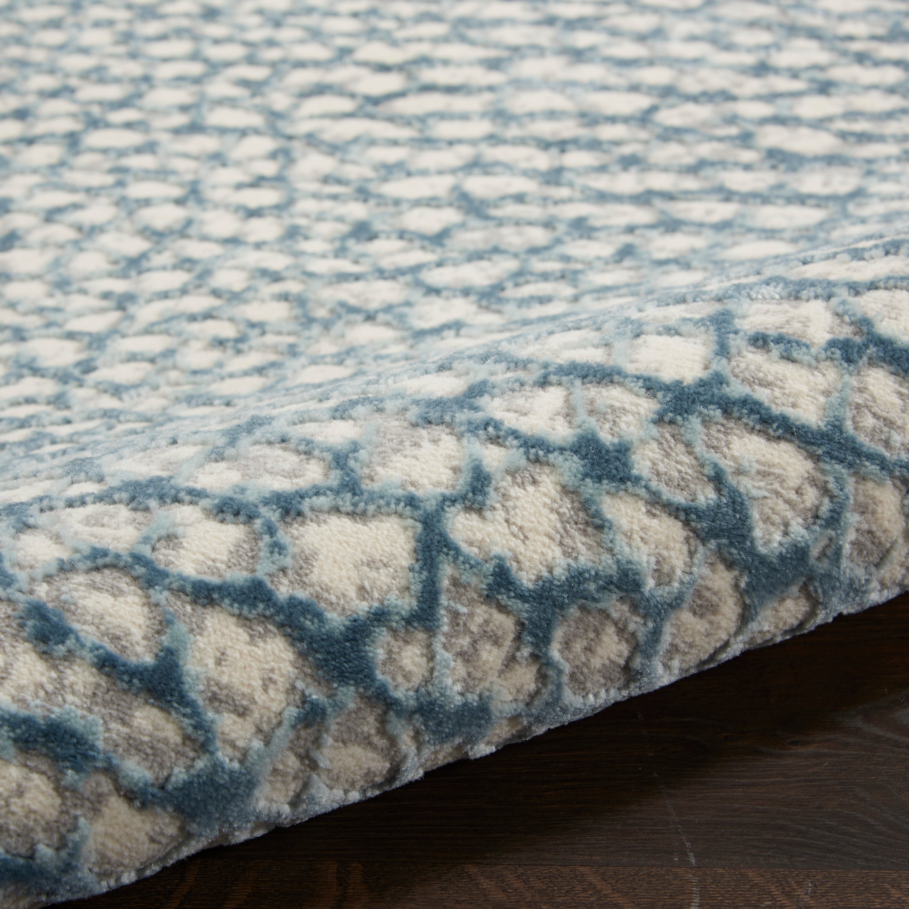 Tapis moderne abstrait en galets Nourison Joli