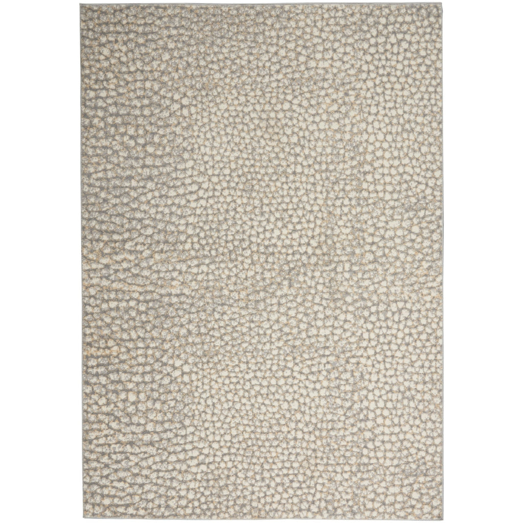 Tapis moderne abstrait en galets Nourison Joli