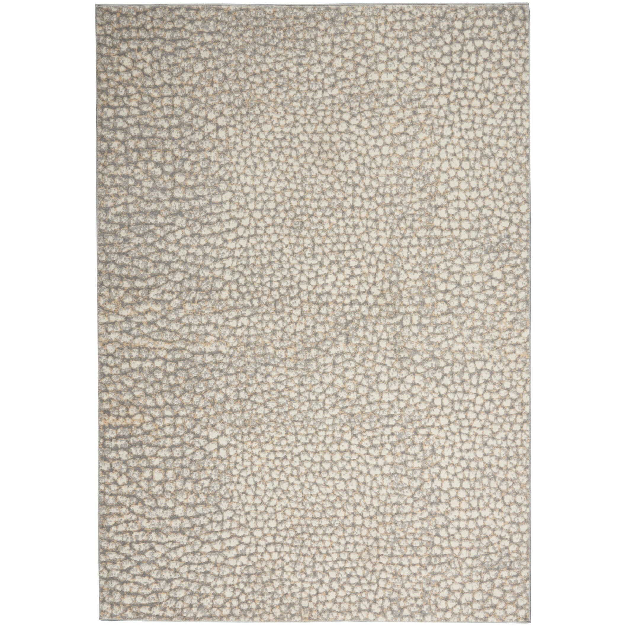 Tapis moderne abstrait en galets Nourison Joli