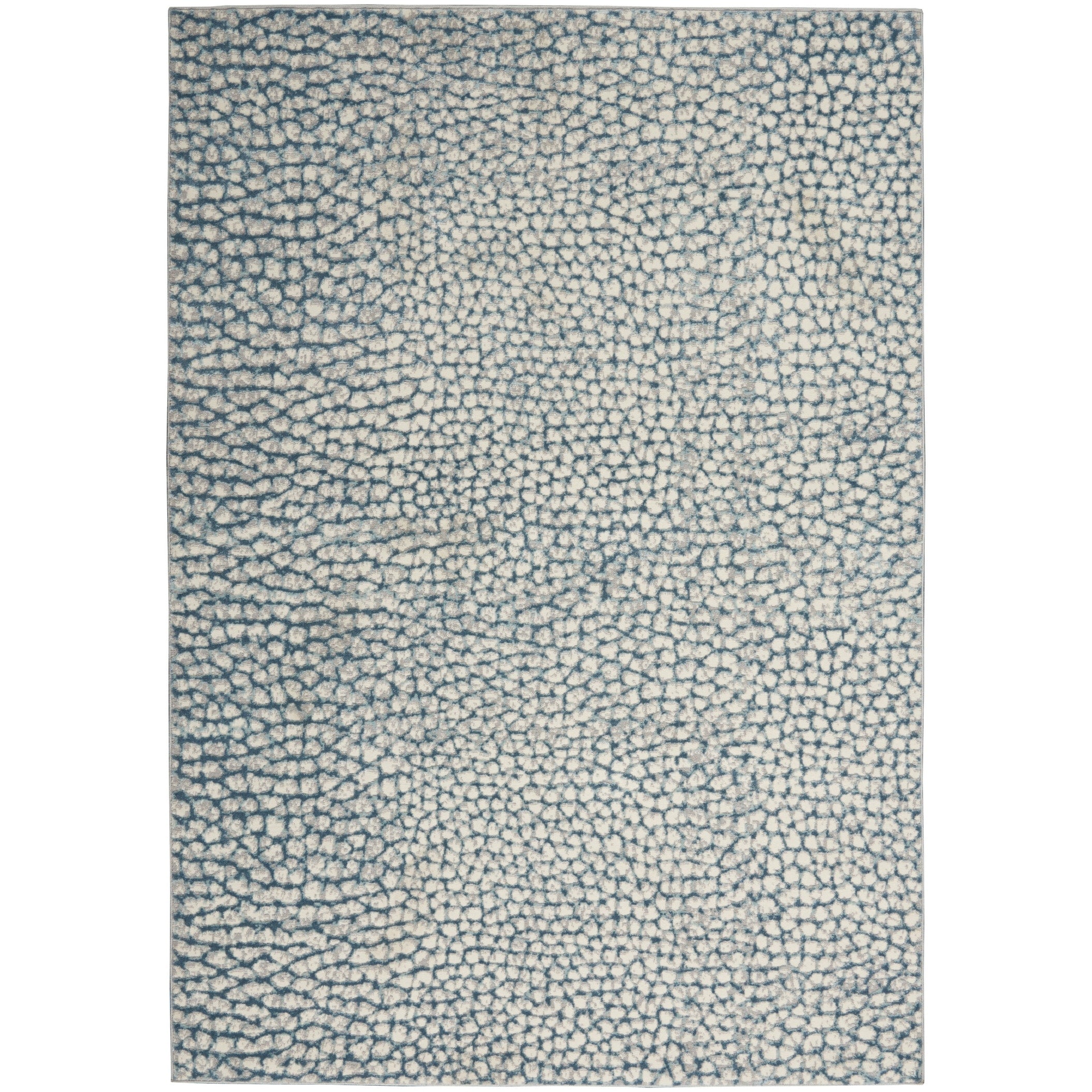 Tapis moderne abstrait en galets Nourison Joli