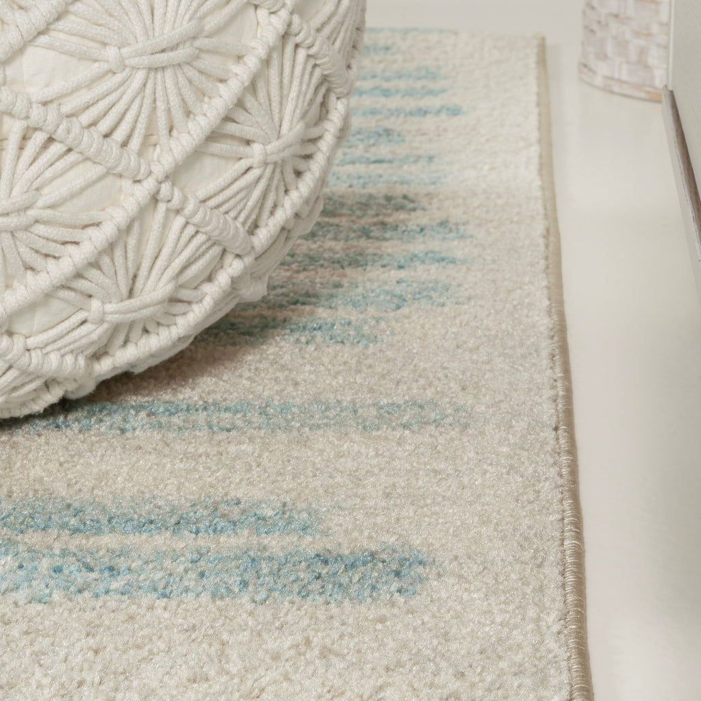 JONATHAN Y Tapis moderne à rayures berbères Aksil