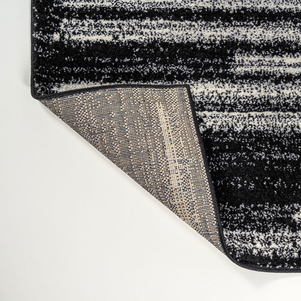JONATHAN Y Tapis moderne à rayures berbères Aksil