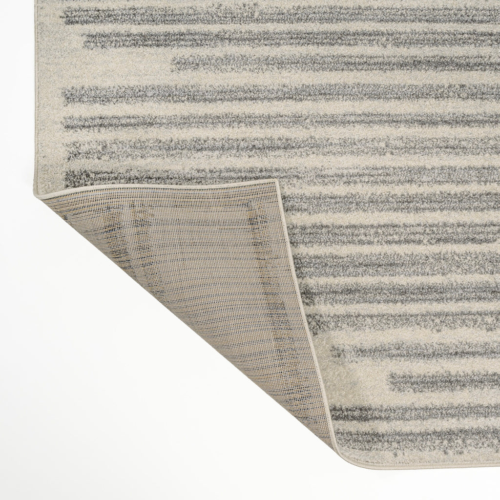 JONATHAN Y Tapis moderne à rayures berbères Aksil