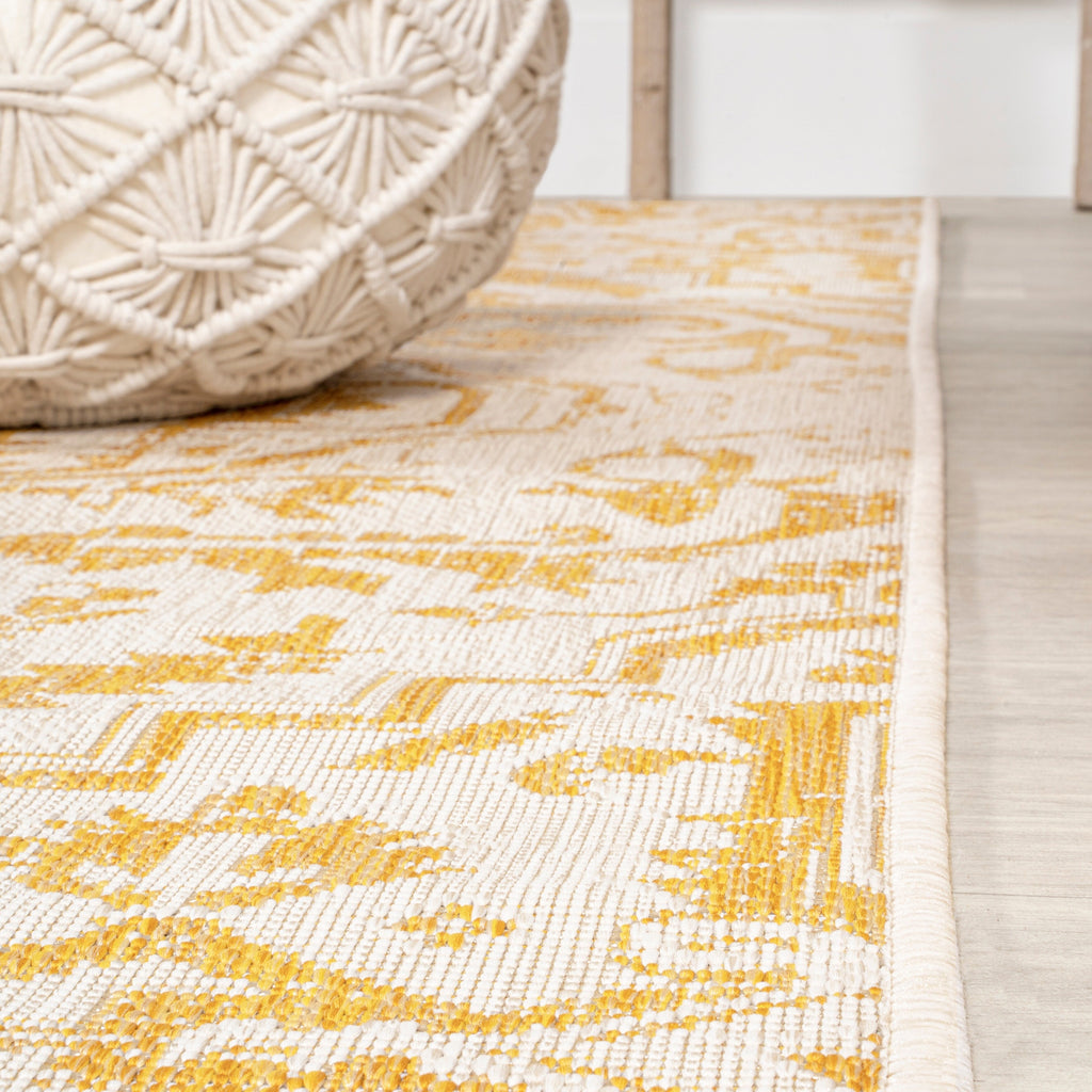 Tapis d'intérieur/extérieur JONATHAN Y Charleston Medallion