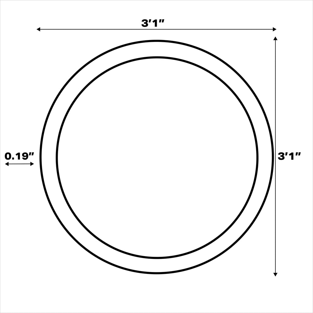 Tapis d'intérieur/extérieur JONATHAN Y Charleston Medallion