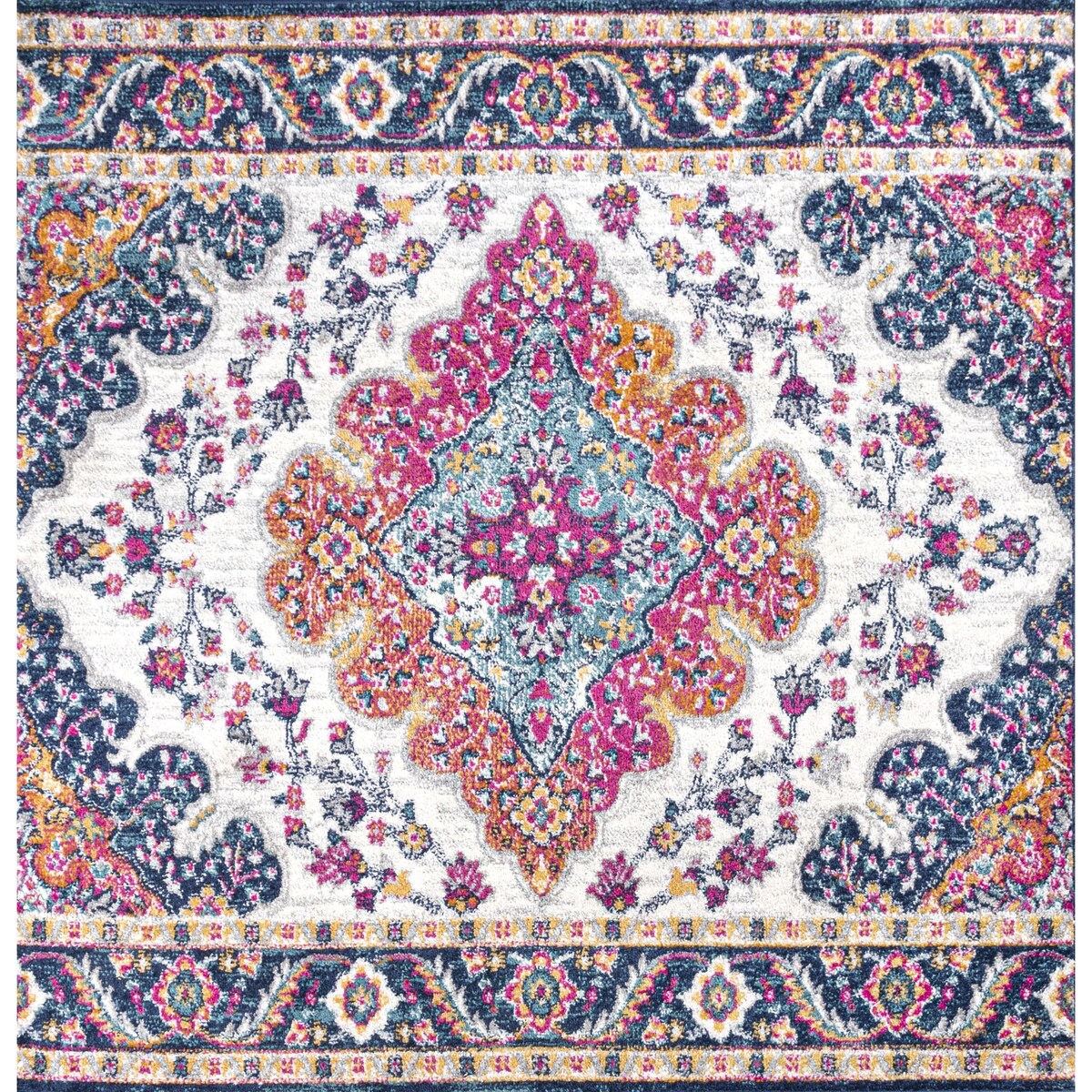 Tapis JONATHAN Y Inigo FLAIR Boho Vintage à médaillon