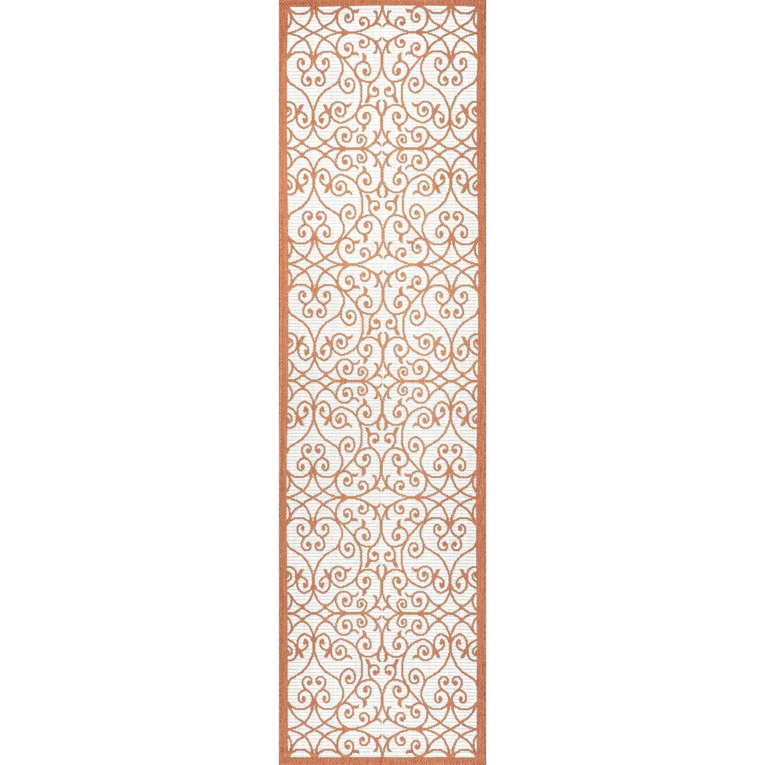 Tapis d'intérieur/extérieur à tissage texturé JONATHAN Y Ourika