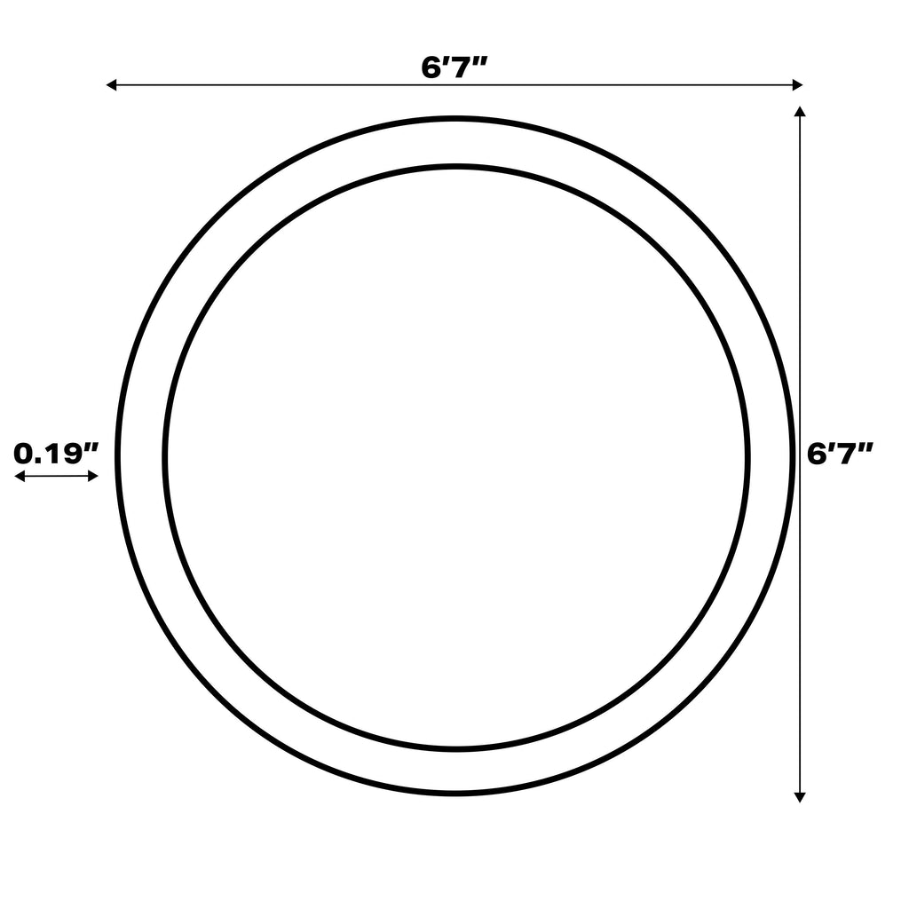 Tapis d'intérieur/extérieur JONATHAN Y Zinnia à tissage texturé