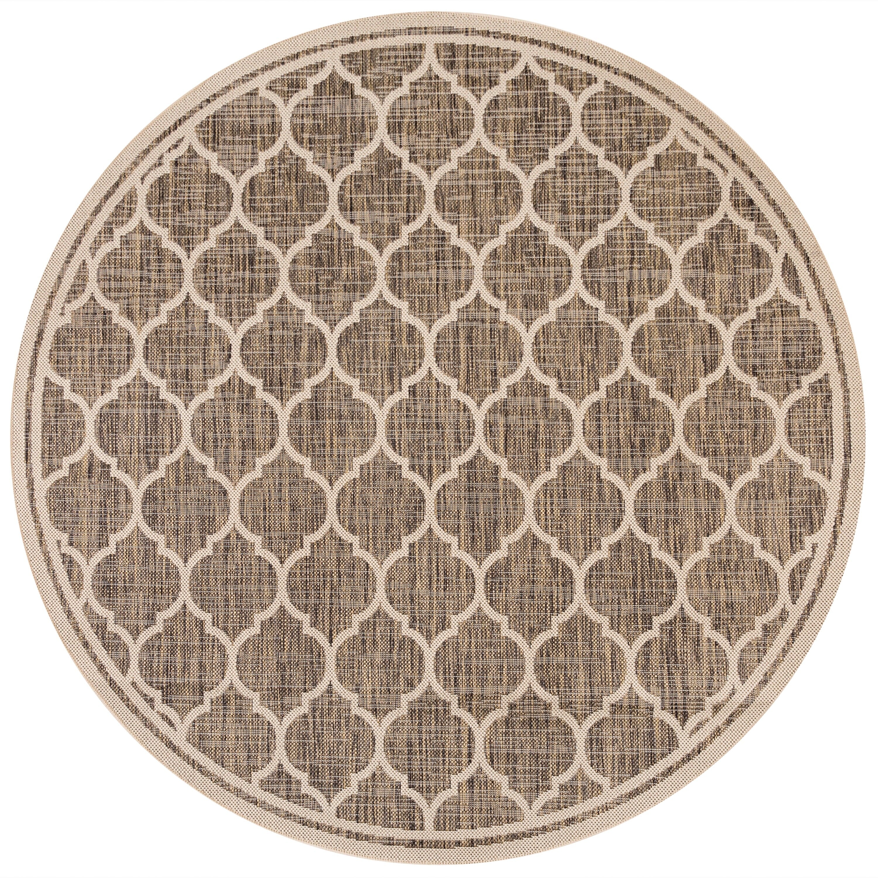 Tapis d'intérieur/extérieur JONATHAN Y Zinnia à tissage texturé