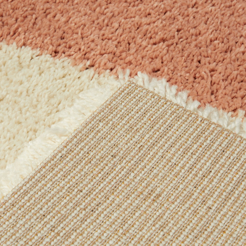 Tapis à poils longs moderne Balta Jordan, color block