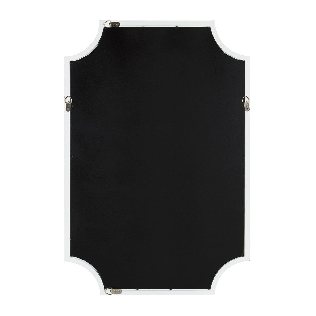 Kate and Laurel Hogan Scalloped Wood Framed Mirror